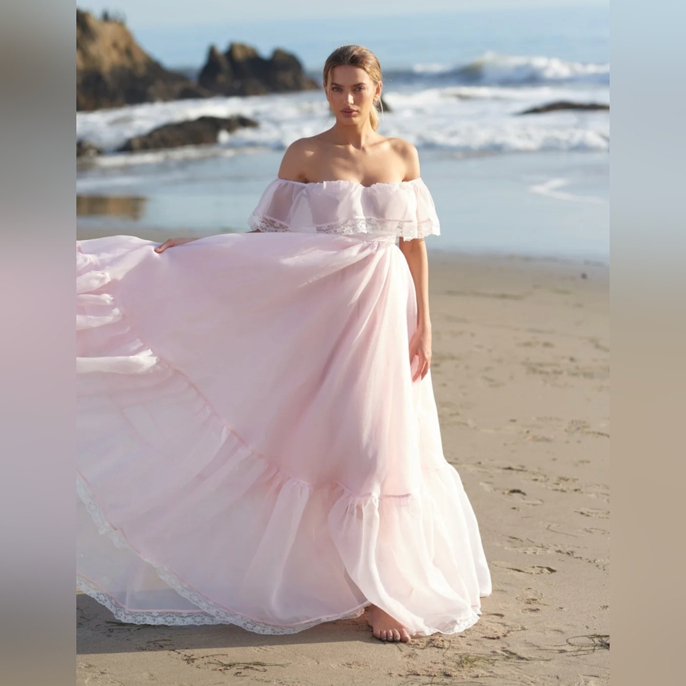 Selkie Pink Romance Novel Dress